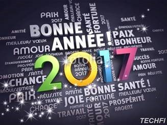 Meilleurs vœux pour 2017 !